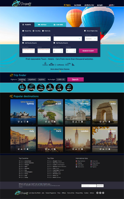 Tours and Travel Project